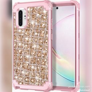Hekodonk Note 10 Plus Sparkle Glitter Case